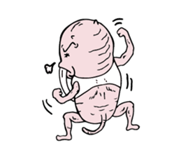 overbite mouse sticker #11528082