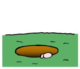 overbite mouse sticker #11528088