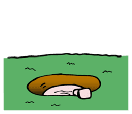 overbite mouse sticker #11528089