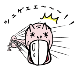 overbite mouse sticker #11528094