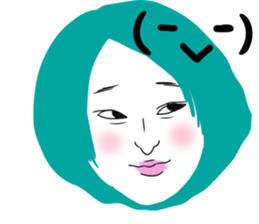 A lot of face sticker #11528661