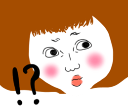 A lot of face sticker #11528662