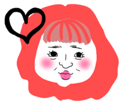 A lot of face sticker #11528664