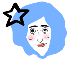 A lot of face sticker #11528665