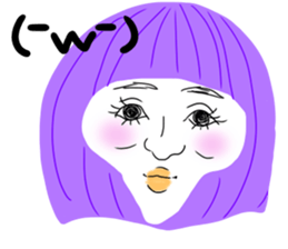 A lot of face sticker #11528666