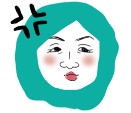 A lot of face sticker #11528668