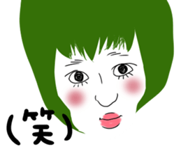 A lot of face sticker #11528670