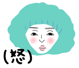 A lot of face sticker #11528671