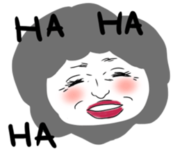 A lot of face sticker #11528679