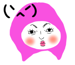 A lot of face sticker #11528680