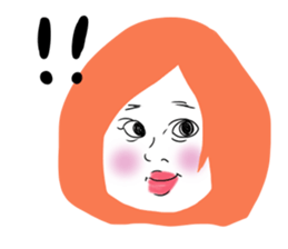 A lot of face sticker #11528682