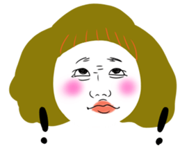 A lot of face sticker #11528683