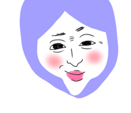 A lot of face sticker #11528687