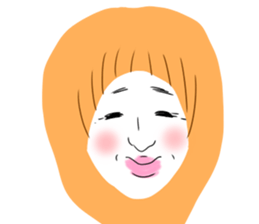 A lot of face sticker #11528688