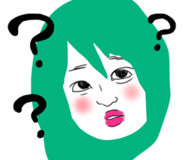 A lot of face sticker #11528689