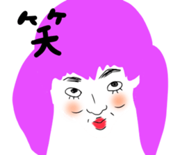 A lot of face sticker #11528690