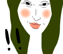 A lot of face sticker #11528692