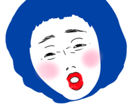 A lot of face sticker #11528693