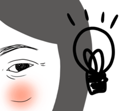 A lot of face sticker #11528695