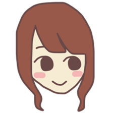 sticker of girl! sticker #11529136