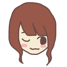 sticker of girl! sticker #11529143