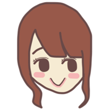 sticker of girl! sticker #11529148