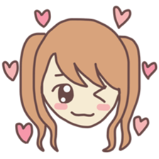 sticker of girl! sticker #11529157