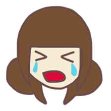 sticker of girl! sticker #11529158