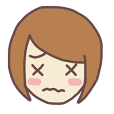 sticker of girl! sticker #11529166