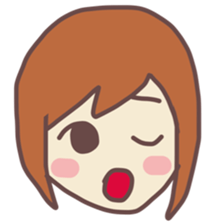 sticker of girl! sticker #11529172