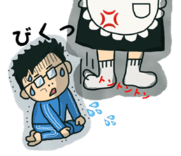 Fight salaryman sticker #11529279