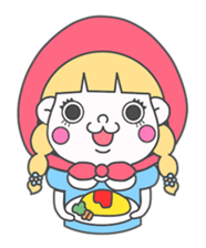 Tomboyish Little Red Ridinghood sticker #11529337