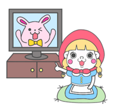 Tomboyish Little Red Ridinghood sticker #11529338