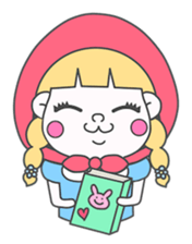 Tomboyish Little Red Ridinghood sticker #11529339