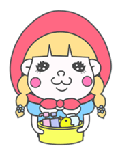 Tomboyish Little Red Ridinghood sticker #11529345