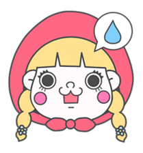 Tomboyish Little Red Ridinghood sticker #11529348