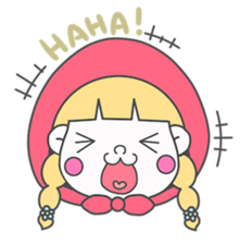 Tomboyish Little Red Ridinghood sticker #11529350