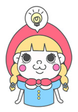 Tomboyish Little Red Ridinghood sticker #11529358