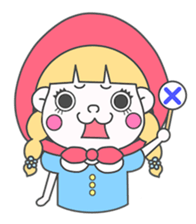 Tomboyish Little Red Ridinghood sticker #11529361