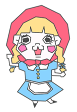 Tomboyish Little Red Ridinghood sticker #11529369