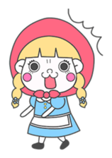 Tomboyish Little Red Ridinghood sticker #11529374