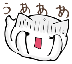 A cat is sometimes macho. sticker #11529537