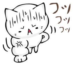 A cat is sometimes macho. sticker #11529544