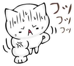 A cat is sometimes macho. sticker #11529544