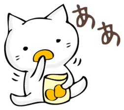 A cat is sometimes macho. sticker #11529548