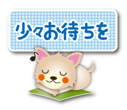 Daily conversation Sticker of Chihuahua sticker #11529858
