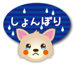 Daily conversation Sticker of Chihuahua sticker #11529860
