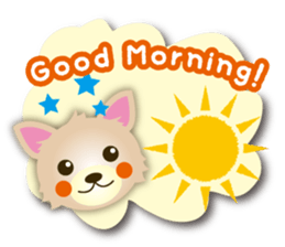 Daily conversation Sticker of Chihuahua sticker #11529864