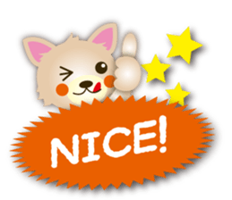 Daily conversation Sticker of Chihuahua sticker #11529871