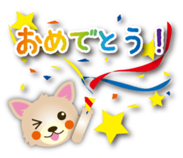 Daily conversation Sticker of Chihuahua sticker #11529876